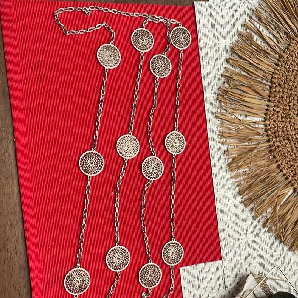 Silver necklace